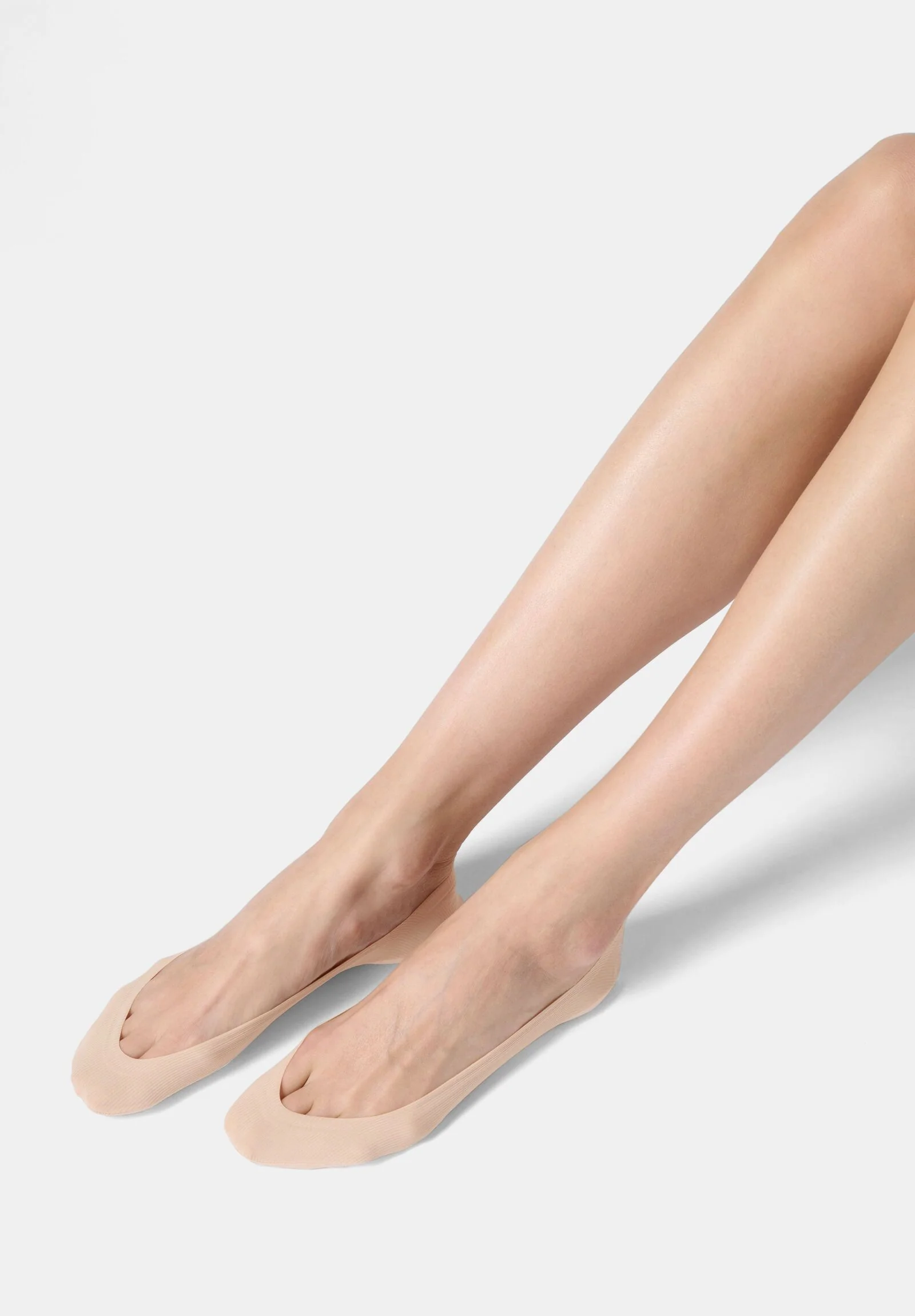 Image of Fantasmino Solange Low Cut Invisibile in Cotone Bipack - Neutro