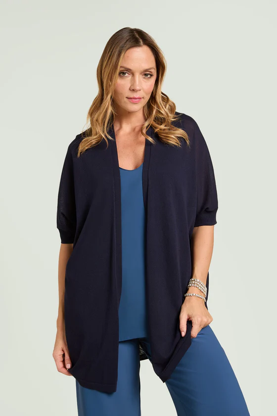 CARDIGAN IN VISCOSA CREPE