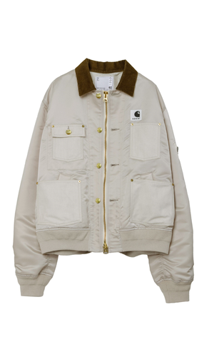 Jacket with logo