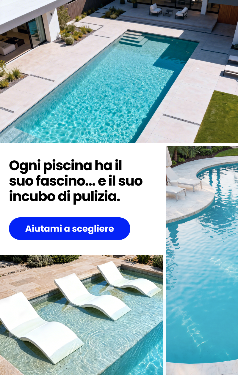 Ogni piscina ha il suo fascino... e il suo incubo di pulizia.