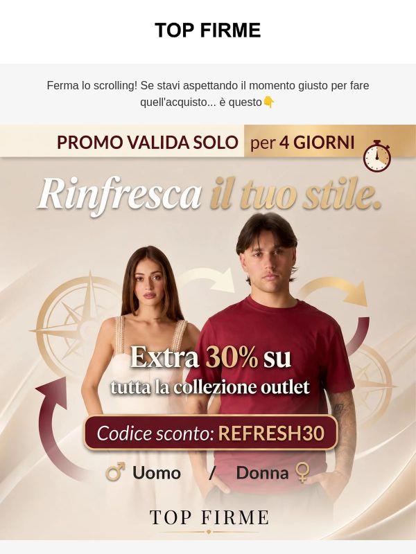 sconto extra del 30%