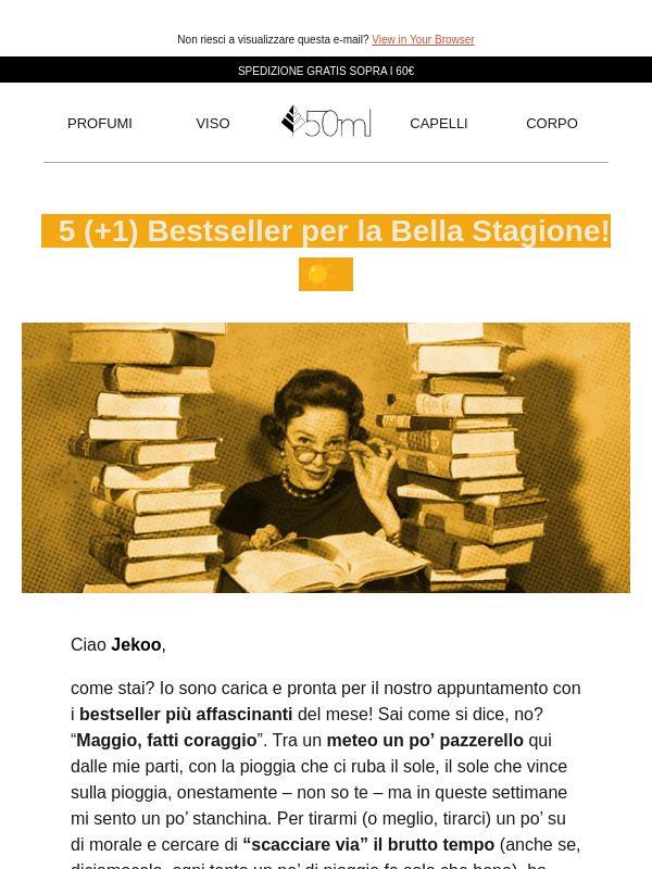 Jekoo, 5 (+1) bestseller per quando fuori splende il sole! ☀️
