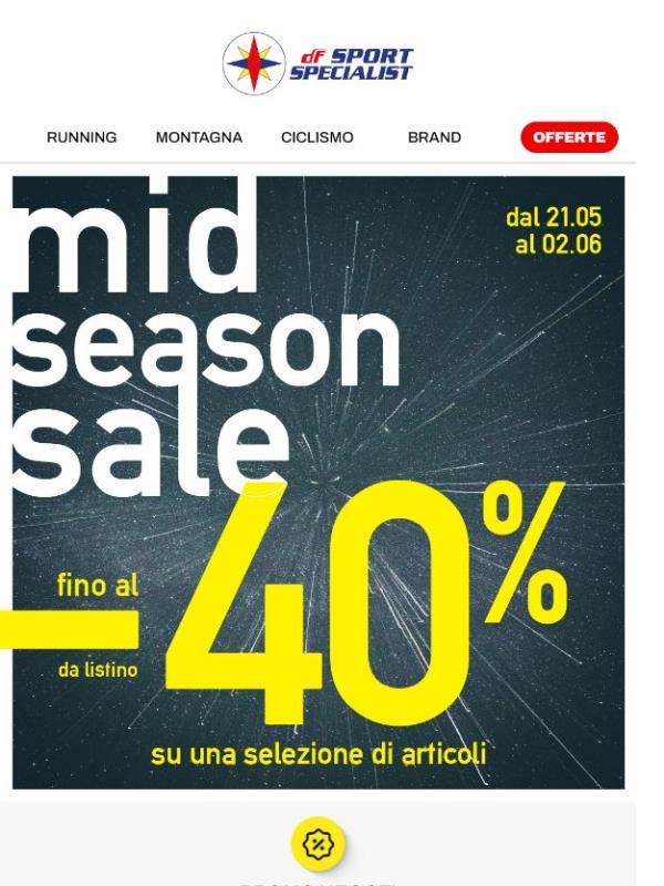 MID SEASON SALE✨Sconti fino a -40%