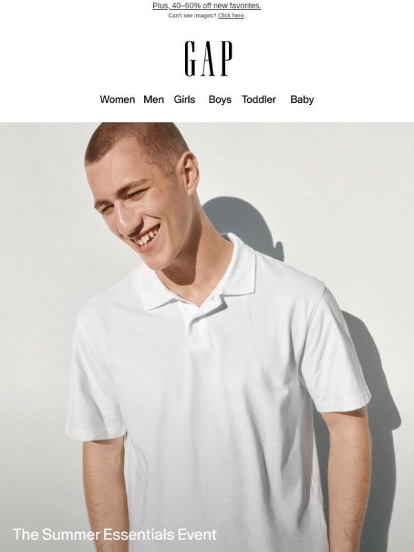 Welcome to summer: 50% off dresses, polos & more
