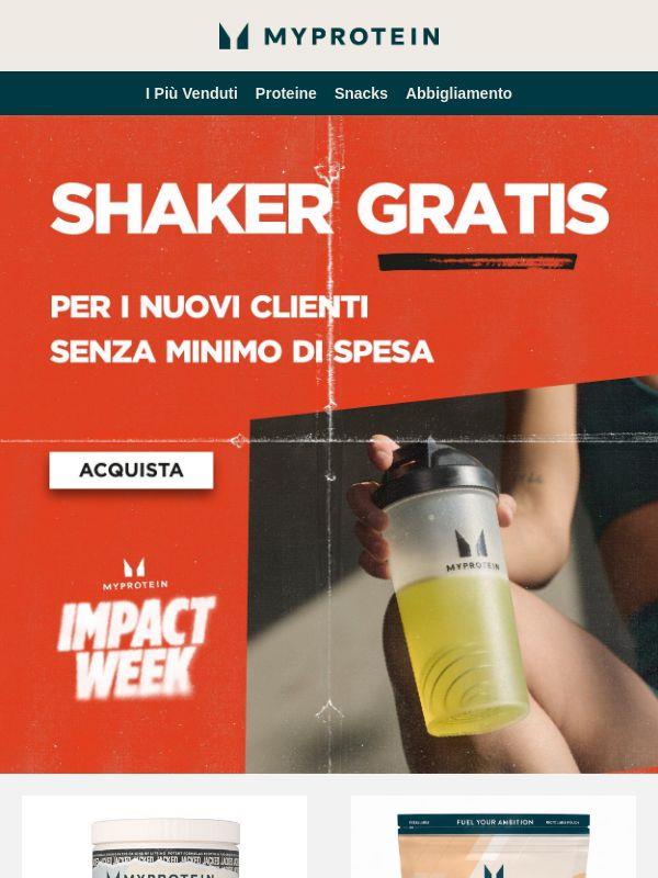 Nuovo Qui? -50% + Shaker GRATIS 🎁