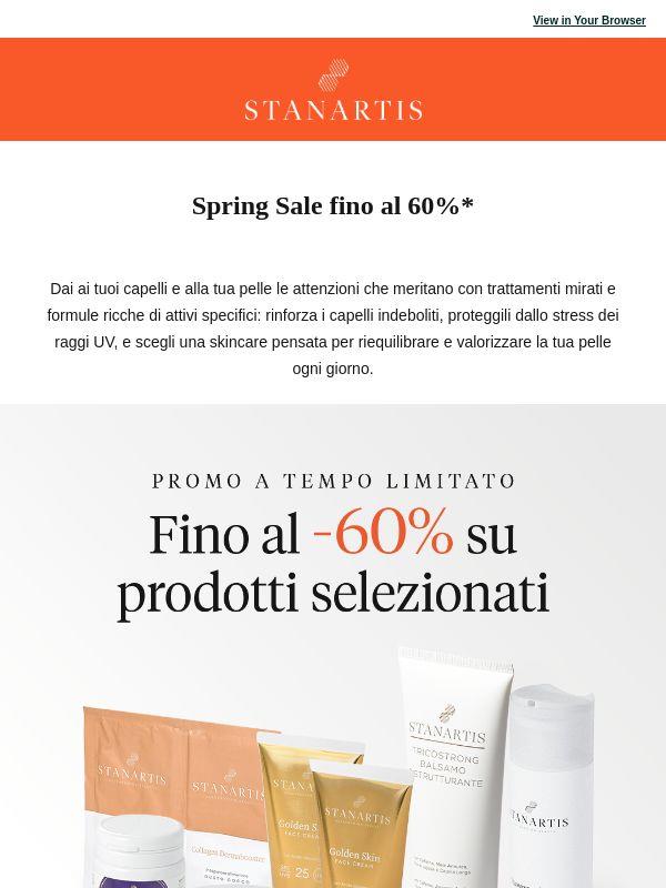 Spring Sale fino al -60%🟠