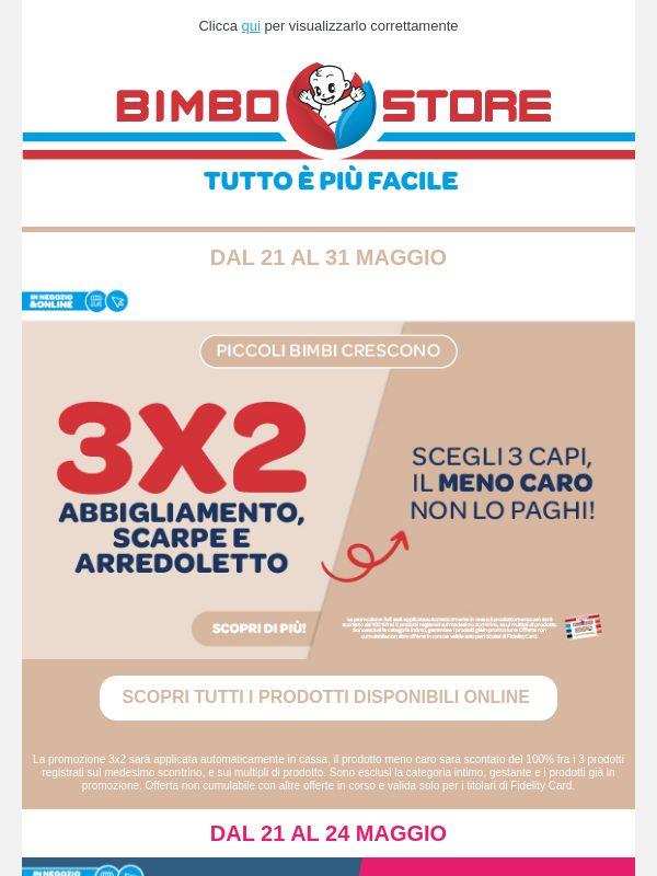 😎✨ Abbigliamento&Scarpe 3x2 e Sconto 20% Giordani!