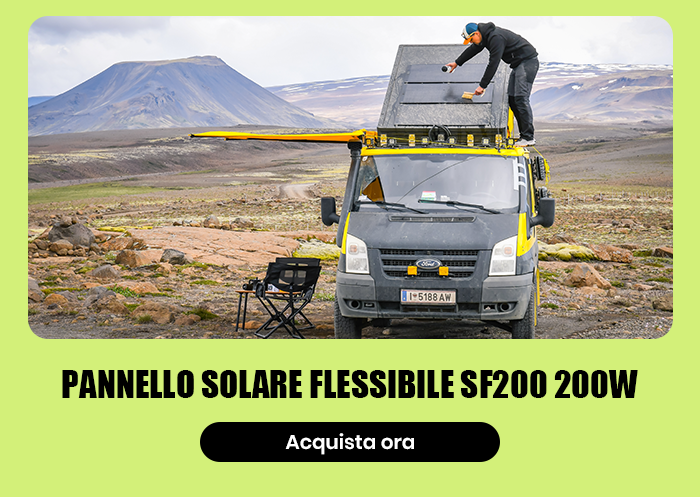 SF200 Pannello Solare Flessibile 200W