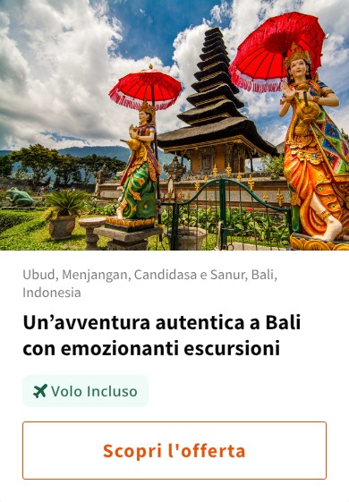 Un’avventura autentica a Bali con emozionanti escursioni