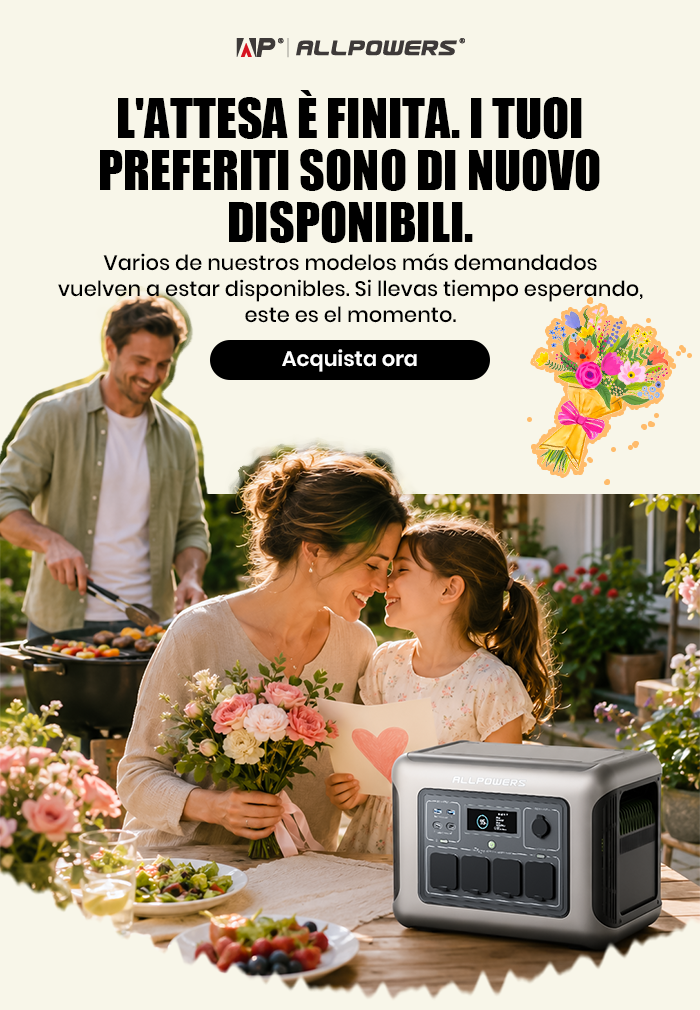 Centrale Elettrica da Campeggio e all'aperto