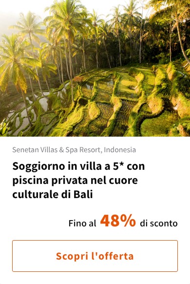 Soggiorno in villa a 5* con piscina privata nel cuore culturale di Bali