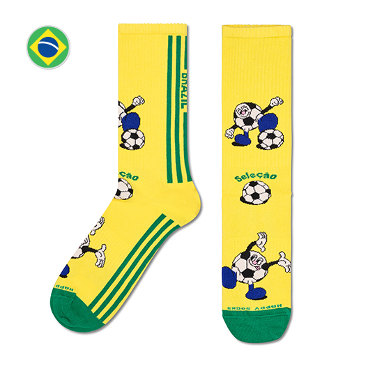 Calzini da calcio della squadra brasiliana