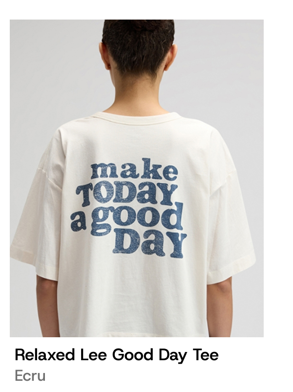 Relaxed Lee Good Day Tee