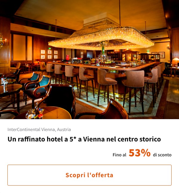 Un raffinato hotel a 5* a Vienna nel centro storico