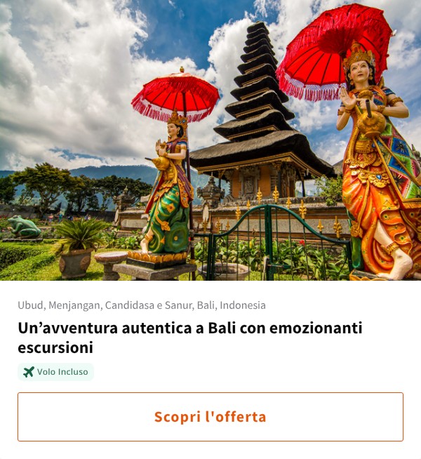 Un’avventura autentica a Bali con emozionanti escursioni