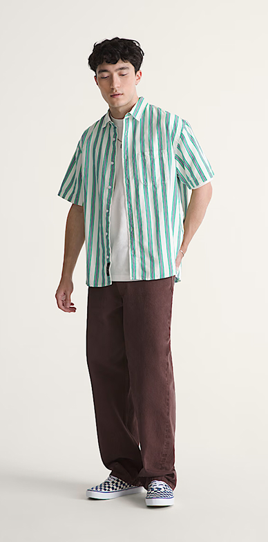 Check-5 Loose Denim Pants