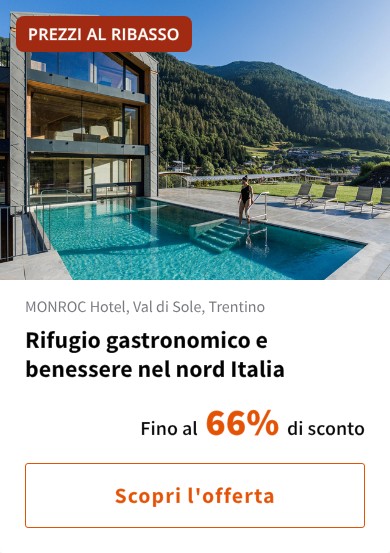 Rifugio gastronomico e benessere nel nord Italia