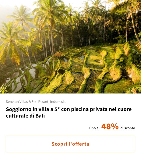 Soggiorno in villa a 5* con piscina privata nel cuore culturale di Bali