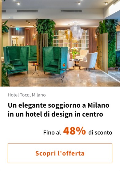 Un elegante soggiorno a Milano in un hotel di design in centro