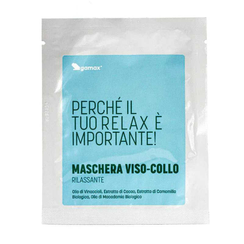 Image of Maschera viso e collo rilassante