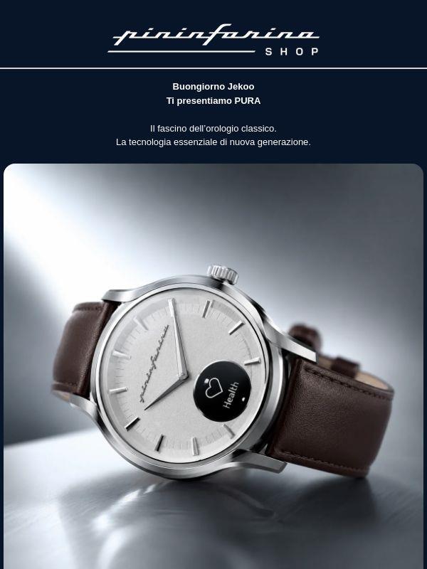 È arrivato Pininfarina Pura: il nuovo Orologio ibrido firmato Pininfarina
