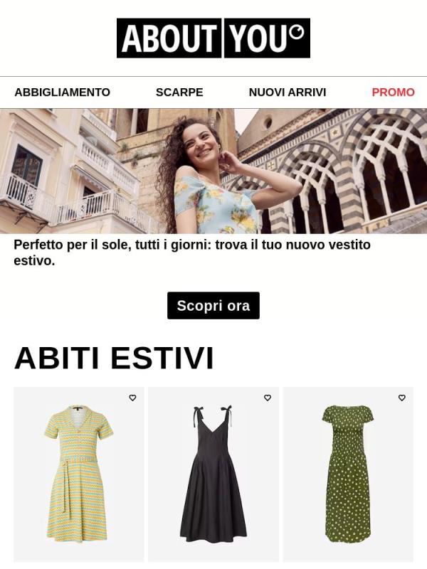 Vestiti per le giornate estive