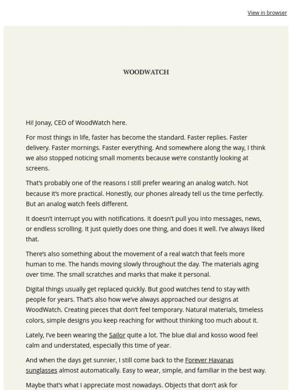 Why I still wear an analog watch