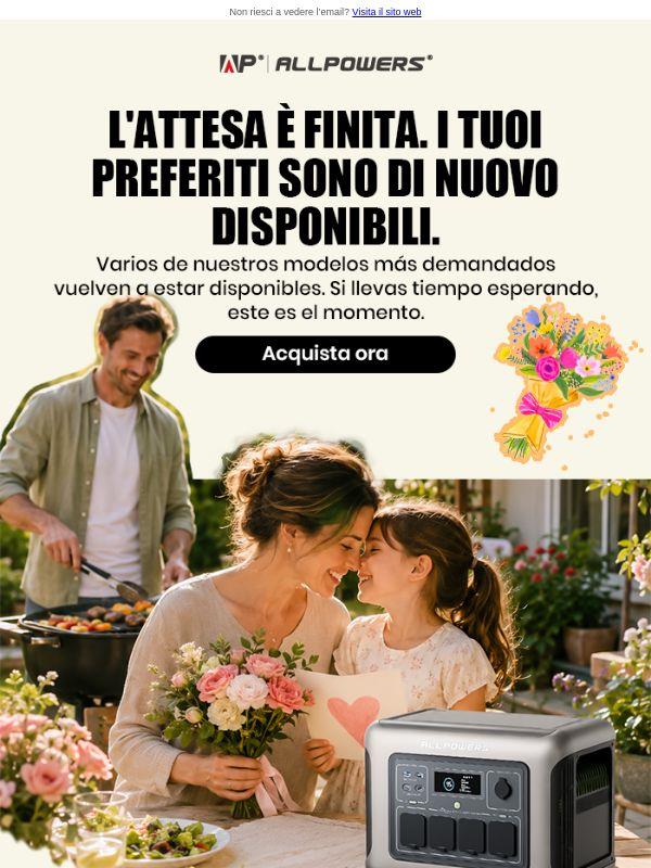 L'attesa è finita. Alcuni dei tuoi preferiti sono di nuovo disponibili.