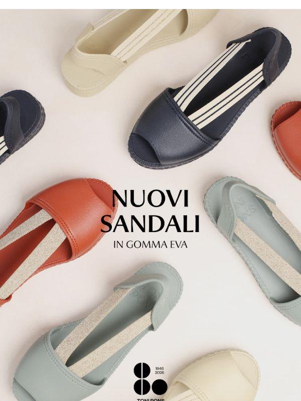 Scopri i sandali ideali per le giornate di sole e mare 🏖️