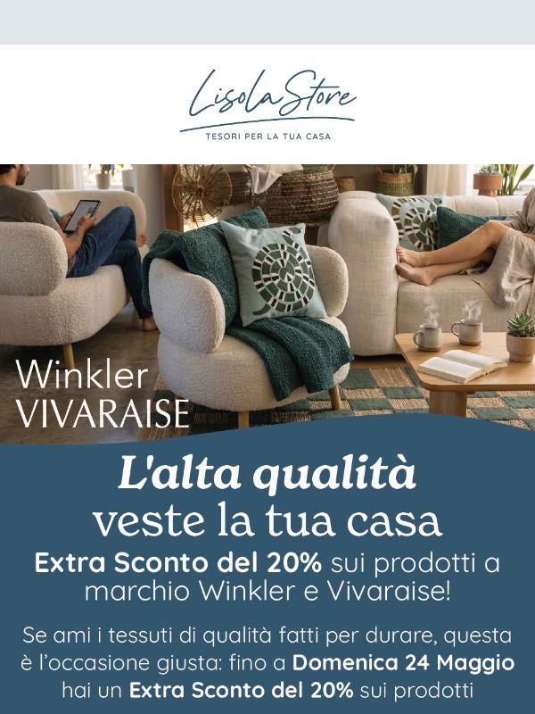 🏷️ L'alta qualità veste la tua casa con un extra sconto del -20%