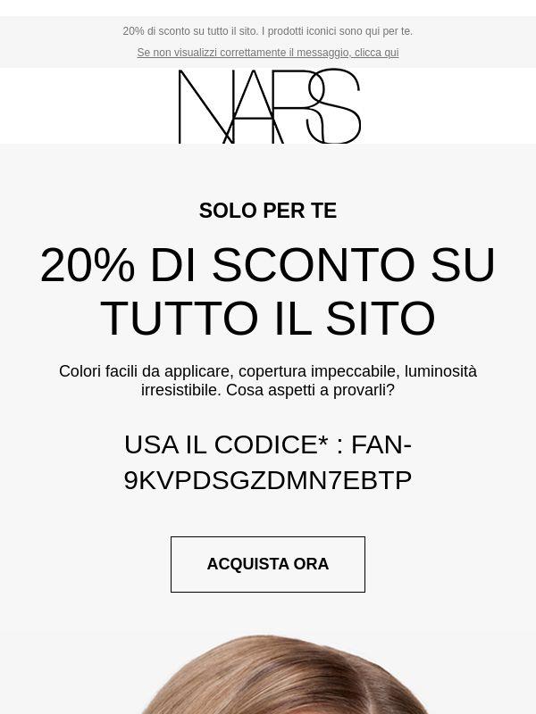 Ecco un'offerta riservata solo per te