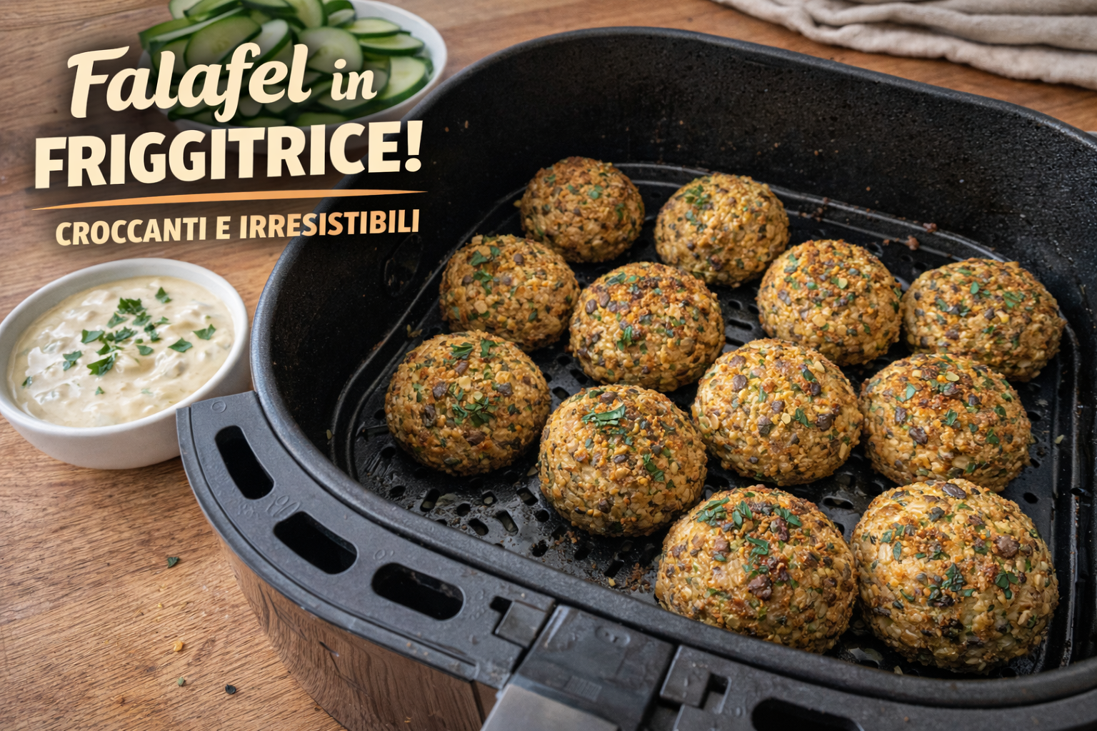 5 ricette di legumi in friggitrice ad aria: facili, croccanti e leggere