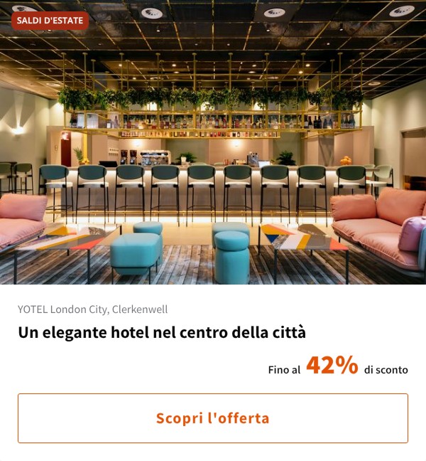 Un elegante hotel nel centro della città