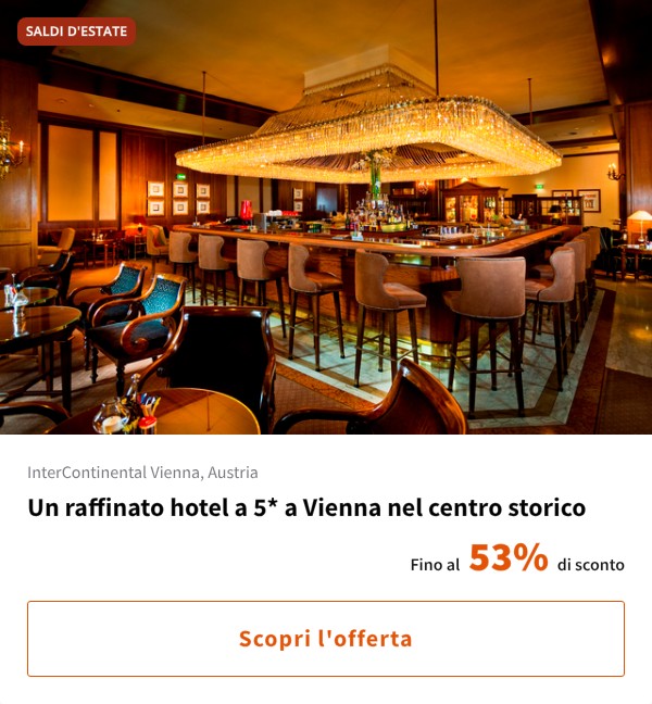 Un raffinato hotel a 5* a Vienna nel centro storico