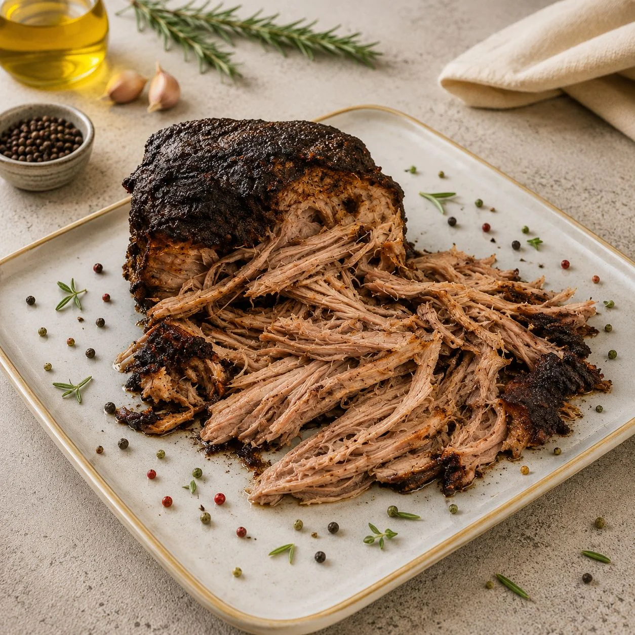 Image of Pulled Pork Cotto a Bassa Temperatura