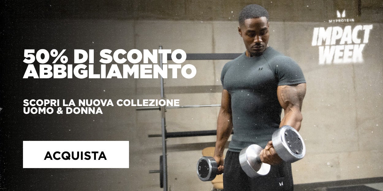 50% abbigliamento