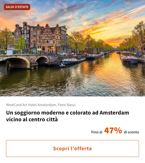 Un soggiorno moderno e colorato ad Amsterdam vicino al centro città