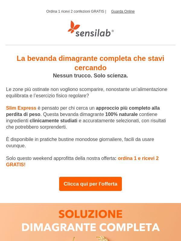 🍊 Le bevanda dimagrante di cui tutti parlano