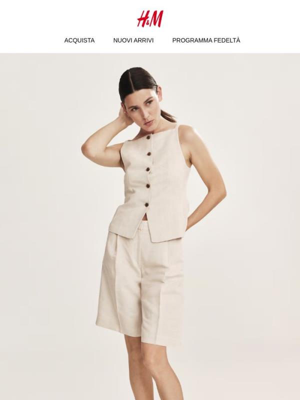 Novità: Look in lino