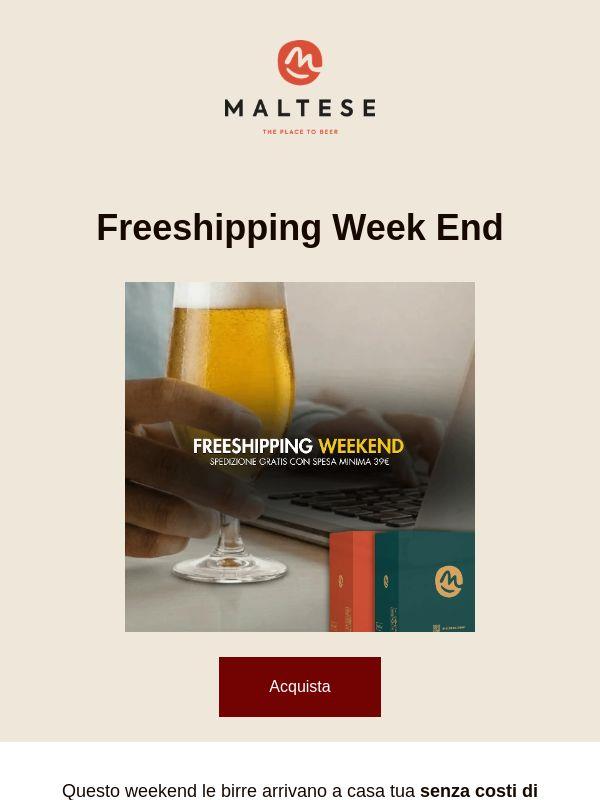 🚚 Questo weekend: spedizione gratis con 39€ di spesa