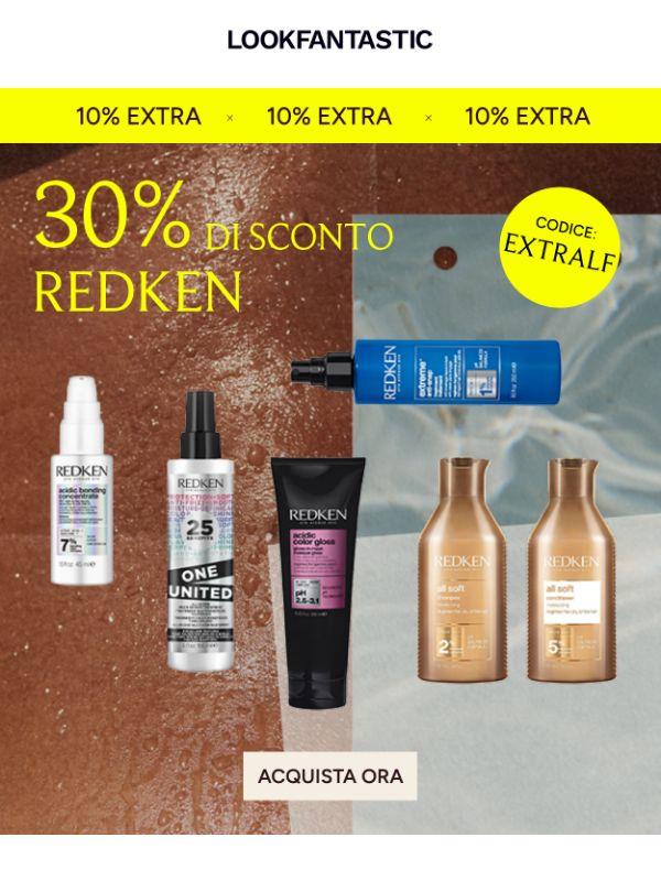 Redken | 30% di sconto + 10% extra