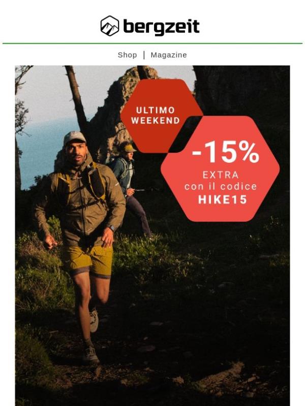 🔴 Ultimo weekend extra sconto 🔴