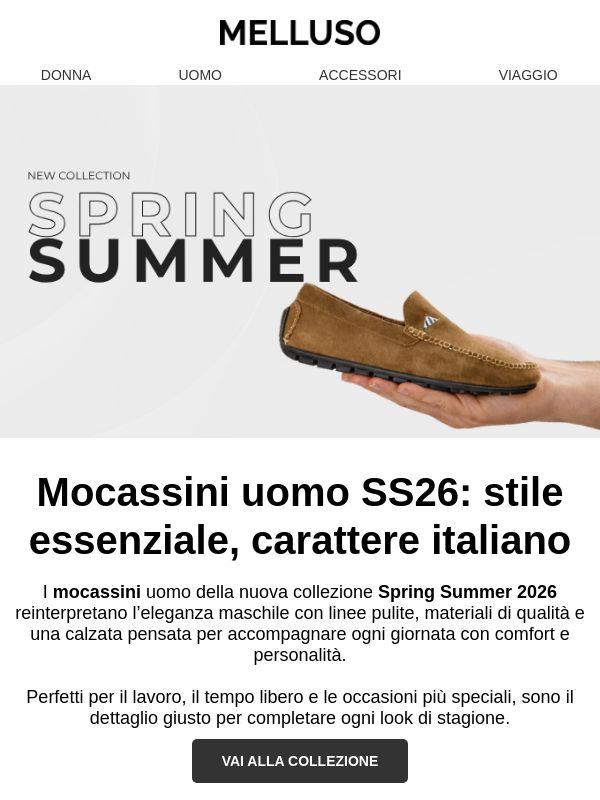 Caldo in arrivo? Cammina leggero con Melluso ☀️