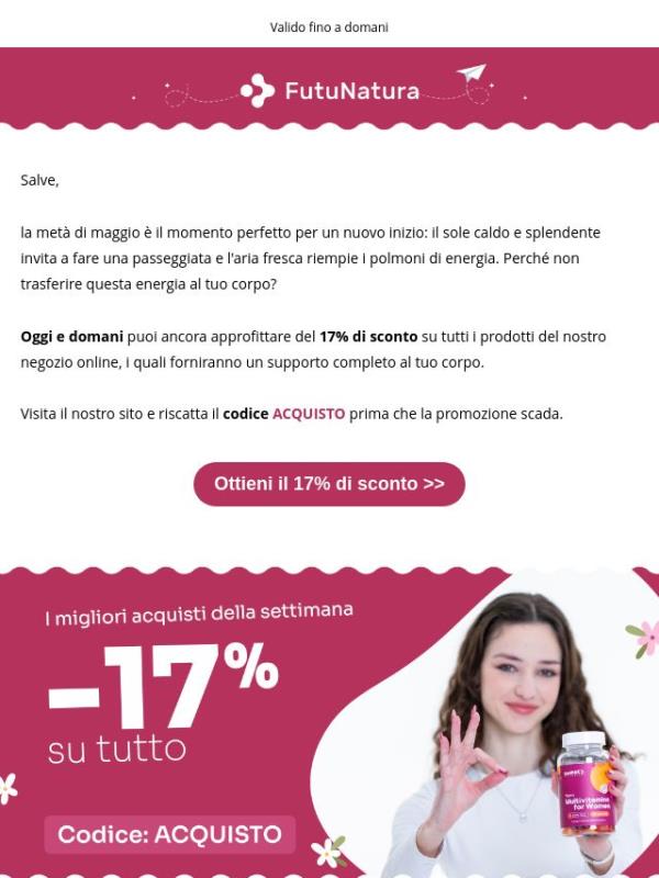 ⚠️ Il -17% sta per scadere