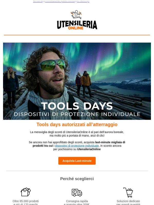Allacciate le cinture: Tools Day in dirittura di arrivo