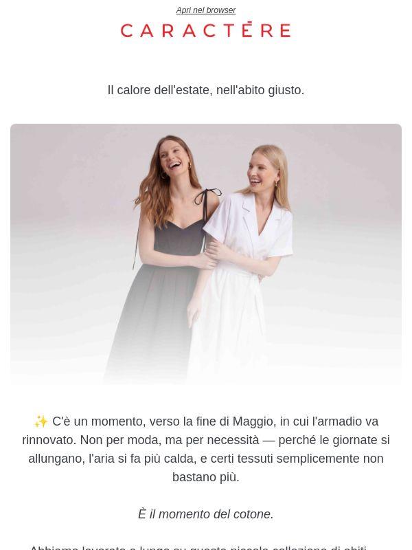 Nuovi Abiti 100% Cotone