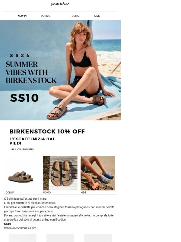 Birkenstock - The Summer starts from your feet