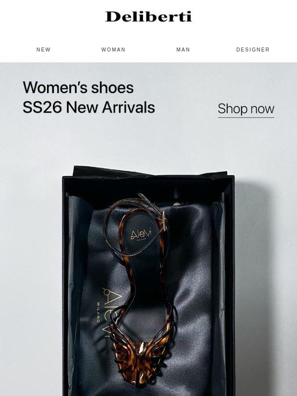 Women's shoes: Scopri i nuovi arrivi SS26, disponibili ora in store ed online
