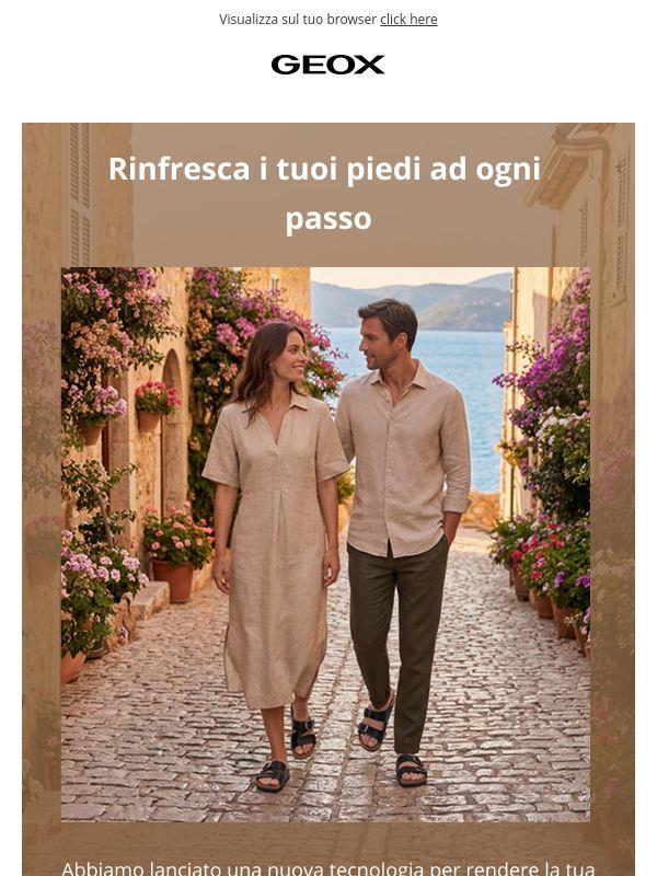 Climasandal™: freschezza e qualità Geox