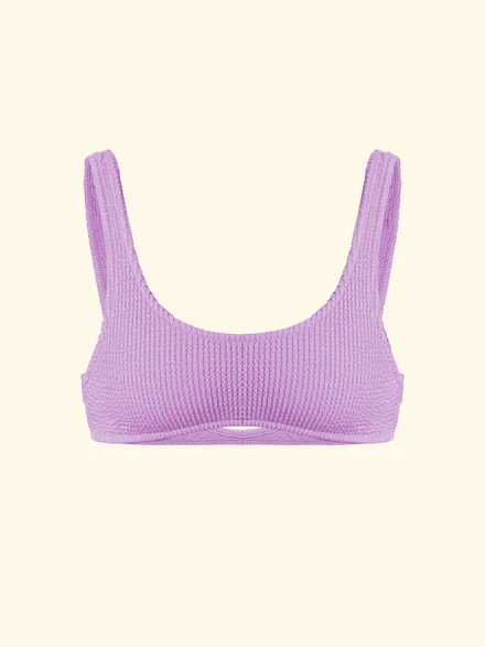Top Fisso Donna F**K Lilla SW1211-LC